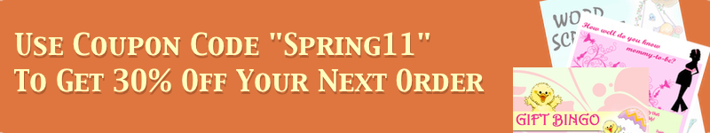 30% Off Spring Sale Baby Shower Game Sale 30% Off
